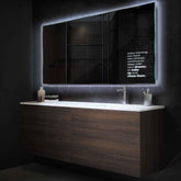 Espejo LED Rectangular | Control por interruptor de pared | Luz blanca fría - Reyze Seria Motivated Model 2